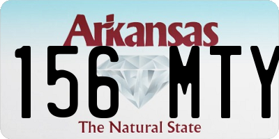 AR license plate 156MTY