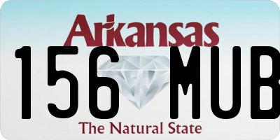 AR license plate 156MUB