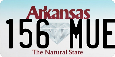 AR license plate 156MUE