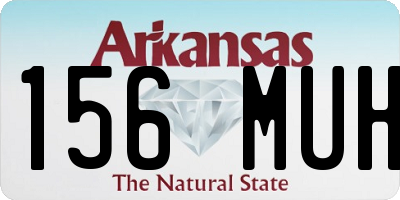 AR license plate 156MUH