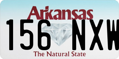 AR license plate 156NXW