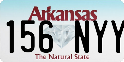 AR license plate 156NYY