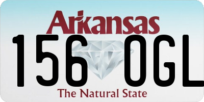 AR license plate 156OGL