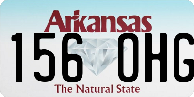 AR license plate 156OHG