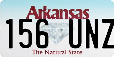 AR license plate 156UNZ
