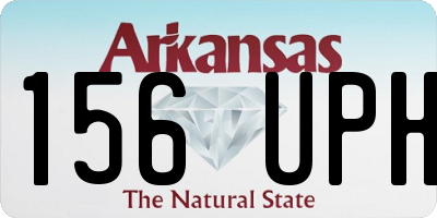 AR license plate 156UPH