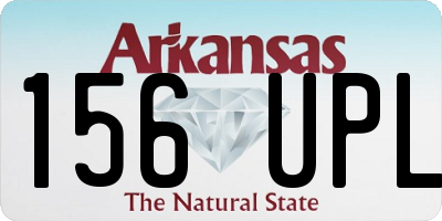 AR license plate 156UPL