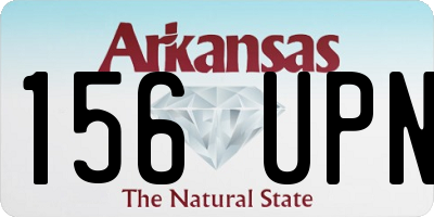 AR license plate 156UPN