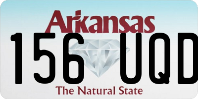 AR license plate 156UQD