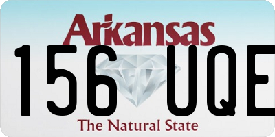 AR license plate 156UQE