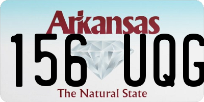 AR license plate 156UQG