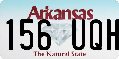 AR license plate 156UQH