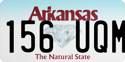 AR license plate 156UQM