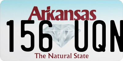 AR license plate 156UQN