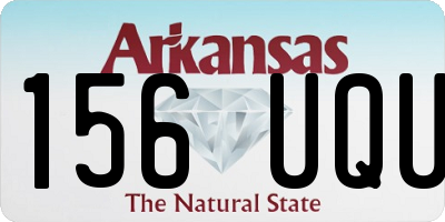 AR license plate 156UQU