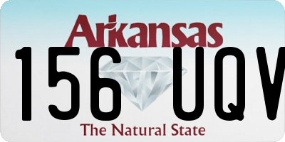 AR license plate 156UQV