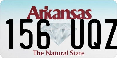 AR license plate 156UQZ