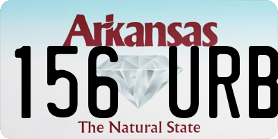 AR license plate 156URB