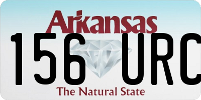 AR license plate 156URC