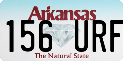 AR license plate 156URF