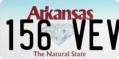 AR license plate 156VEV