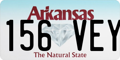 AR license plate 156VEY