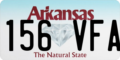 AR license plate 156VFA