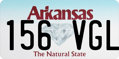 AR license plate 156VGL