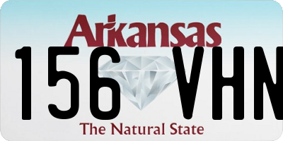 AR license plate 156VHN
