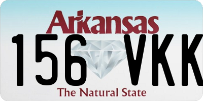 AR license plate 156VKK