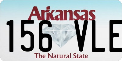 AR license plate 156VLE