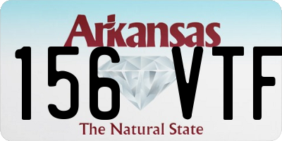 AR license plate 156VTF