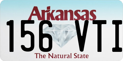 AR license plate 156VTI