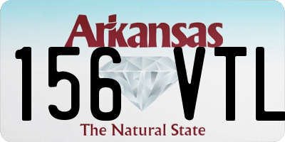 AR license plate 156VTL