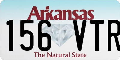 AR license plate 156VTR
