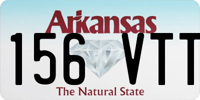 AR license plate 156VTT