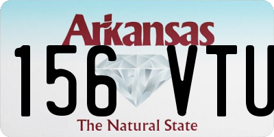 AR license plate 156VTU