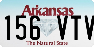 AR license plate 156VTV