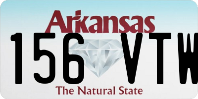 AR license plate 156VTW