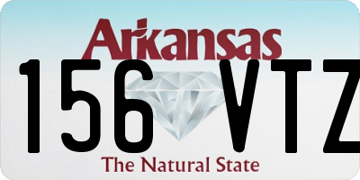 AR license plate 156VTZ