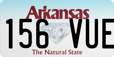 AR license plate 156VUE