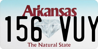 AR license plate 156VUY