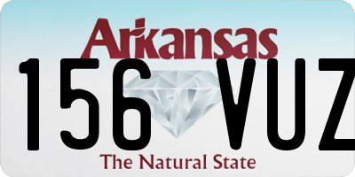 AR license plate 156VUZ