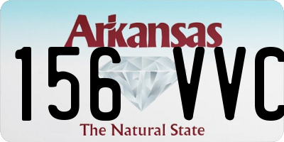 AR license plate 156VVC