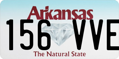 AR license plate 156VVE