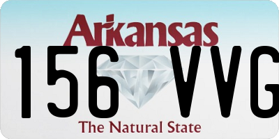 AR license plate 156VVG
