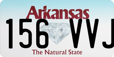 AR license plate 156VVJ