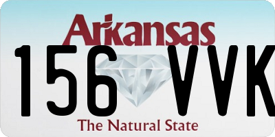 AR license plate 156VVK