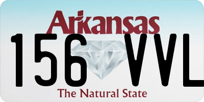 AR license plate 156VVL