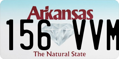 AR license plate 156VVM